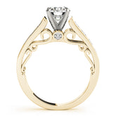 Engagement Rings Single Row Prong Set - TN50798-E